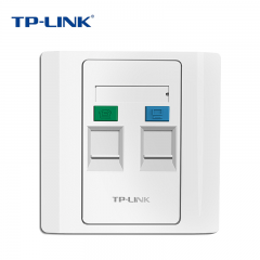 TP-LINK  TL-EF002 二口 86型(需另购模块)  9955