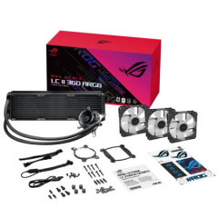华硕一体式水冷 ROG STRIX LC II 360 飞龙二代 ARGB灯效 (14352)