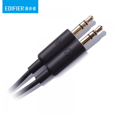 漫步者（EDIFIER）K800 游戏 耳机/耳麦 3.5双头 线控 黑色款 (7009)