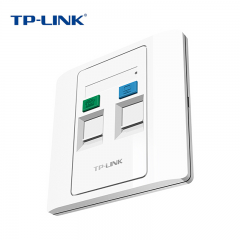 TP-LINK  TL-EF002 二口 86型(需另购模块)  9955