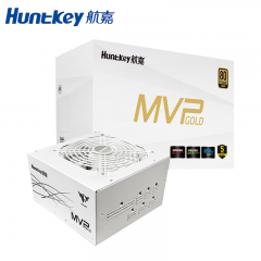 航嘉电源 额定850W MVP K850 白色 全模组 金牌认证 游戏电源 （17241）