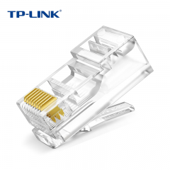 TP-LINK   TL-EH601-100六类水晶头  非屏蔽网络水晶头 （100个/盒）10798
