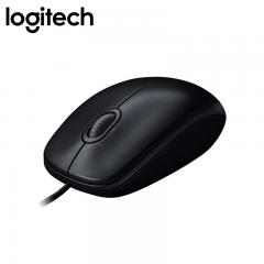 罗技（Logitech）M100r有线鼠标大手鼠标商务办公鼠标家用对称鼠标（16315）