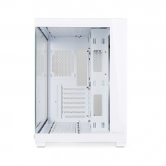 航嘉机箱 S980龙卷风 无立柱 全景版 白色 钢化玻璃/支持ATX大板 (17572)