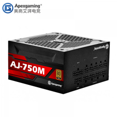 艾湃电竞 额定750W AJ-750M 金牌全模组电源 (14299)