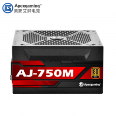 艾湃电竞 额定750W AJ-750M 金牌全模组电源 (14299)