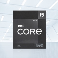 Intel 12代 酷睿CPU处理器 I5 12490F 1700针 盒装 不含风扇 (15346)