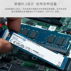 金士顿固态硬盘 NV2 500G M.2 2280 NVME PCIe 4.0（16244）