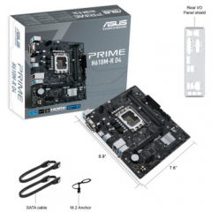 华硕主板 PRIME H610M-R D4 12代/DDR4/VGA+DVI+HDMI (16664)