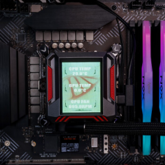 瓦尔基里(VALKYRIE）E360 LOKI  VK 一体式CPU水冷散热器  多平台扣具 支持LGA1700 2.4吋LCD H.264格式播放 IP版 (17103)