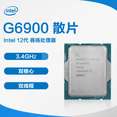 Intel 12代 赛扬CPU处理器 G6900 1200 散片（15133）