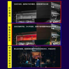 水星 400万POE全彩夜视摄像头 MIPC428PW-4  不支持无线 (17359)