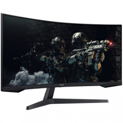 三星显示器 C34G55TWWC 34寸  21:9带鱼屏 1000R 电竞曲面 165Hz (14551)