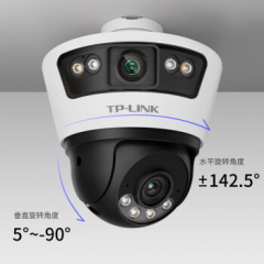TP-LINK 600万全彩双摄枪球一体 IPC669-A 双光/室外防水 (17521)