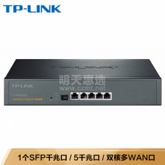 TP-LINK 有线企业级路由器  TL-ER2220G 1个SFP千兆口+5千兆口 双核管理 (15514)