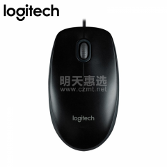 罗技（Logitech）M100r有线鼠标大手鼠标商务办公鼠标家用对称鼠标（16315）