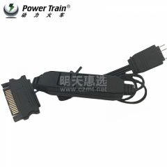 动力火车 ARGB 风扇转接控制器 (15595)  主板不支持5V3针用