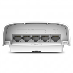 TP-Link POE交换机 TL-SF1005P-S30 5口/百兆/供电受电一体（16115）
