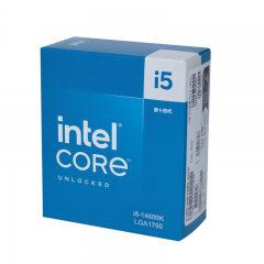 Intel 14代 酷睿CPU处理器  I5-14600K 1700针 盒装 集显 (18169)