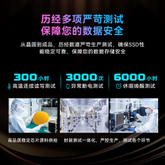 宏碁固态硬盘 GM7 1T M.2/NVMe协议/ PCIe 4.0 7200速率 (17886)