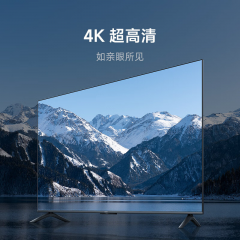 小米电视机 A55 2024款 55寸 4K高清 2+32GB 金属全面屏 双频WiFi 智能电视 (18840)