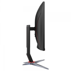 AOC显示器 CQ27G2X 27寸 2K高清/180Hz/HDR10 曲面电竞 DP+HDMI (18871)