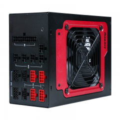 航嘉 额定1200W MVP P1200 黑 白金全模组 支持PCI-E5.0 供电 (16994)