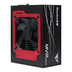 航嘉 额定1200W MVP P1200 黑 白金全模组 支持PCI-E5.0 供电 (16994)