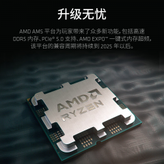 AMD  锐龙5 CPU处理器 7500F 不集显 AM5 盒装 (17929)