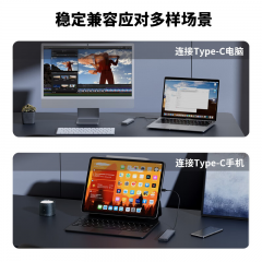 海康威视 M.2 NVMe协议 移动硬盘盒 全铝 Type-C3.2接口 (18238)