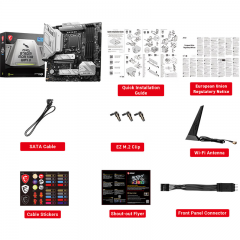 微星主板 B760M MORTAR WIFI II DDR5 迫击炮 14代Intel/DDR5/HDMI+DP (19394)