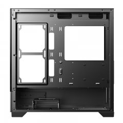 航嘉机箱 GX760M追梦  270°海景房 支持M-ATX主板 360水冷 黑色 (18229)