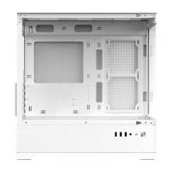航嘉机箱 GX760M追梦  270°海景房 支持M-ATX主板 360水冷 白色 (18230)