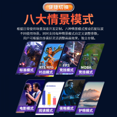 泰坦军团显示器 P24GX 24寸/FHD/180Hz/FastIPS/1ms HDR DP+HDMI (19131)