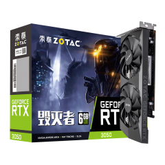 索泰显卡 3050-6G 毁灭者OC HA/HB 双风扇/DP+HDMI（19804）