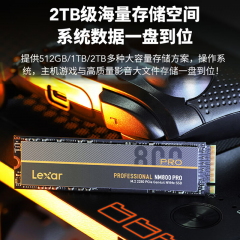 雷克沙固态硬盘 NM800PRO 1T M.2 NVMe PCIe 4.0 (19160)