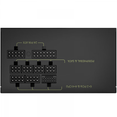 长城电源 额定850W X8 黑色 金牌全模 ATX3.1 原生PCIe5.0接口 (19480)