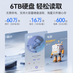 忆捷移动硬盘盒 2.5英寸 USB3.0 SATA串口 透明硬盘盒 (20101)