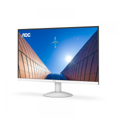 AOC显示器 27B30H/BW 27B30H3/BW 白色 27寸/120Hz/IPS屏/VGA+HDMI (20051）