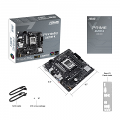 华硕主板 PRIME A620M-K AM5/DDR5/VGA+HDMI (19603)