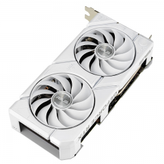 华硕显卡 DUAL RTX 4060 Ti O8G  EVO WHITE 白色 双风扇/DP+HDMI (20073)