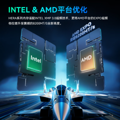 宏碁掠夺者 Hera 影锋 DDR5 32G 6400 套条 16G*2 黑色 C32 RGB灯条 (20166)