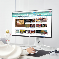 HKC显示器 XG272Q Max 27寸/2K/240Hz/MiniLED 升降旋转 DP+HDMI (20036)