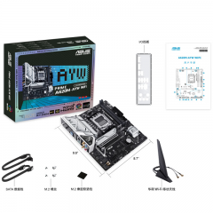 华硕主板 PRIME A620M-AYW WIFI AM5/DDR5/HDMI+DP (18146)