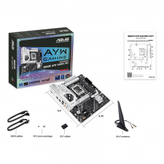 华硕主板 B860M AYW GAMING WIFI Intel 15代/DDR5/HDMI (20644)