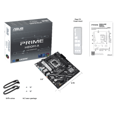 华硕主板 PRIME H810M-A Intel 15代/DDR5/DP+HDMI (20636)