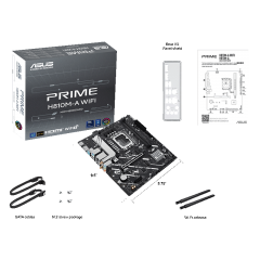 华硕主板 PRIME H810M-A WIFI Intel 15代/DDR5/HDMI+DP (20637)