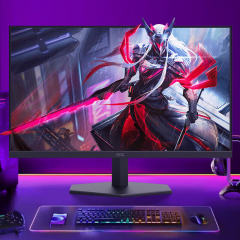 AOC显示器 Q27G11E 27寸/2K/180HZ Fast IPS屏 HDMI+DP (20858)
