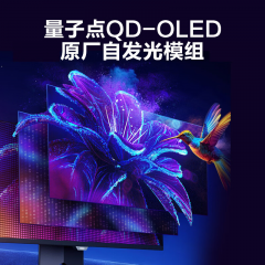 HKC显示器 GS27QK 27寸/2K/QD-OLED量子点/240Hz 旋转升降 HDMI+DP (20548)
