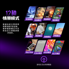 泰坦军团显示器 P2712T 27寸/FastIPS/2K/400Hz 专业设计显示器 (21072)